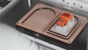 FORMART vacuum forming process from another angle | Vacuum forming process second view | FORMARTでの成型過程（別角度）