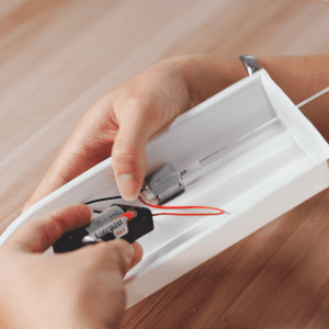 DIY 小船動力組裝，安裝直流馬達與傳動桿