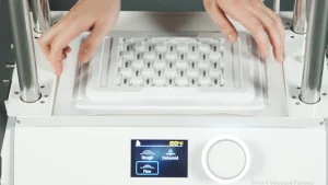 FORMART vacuum forming a custom parts tray