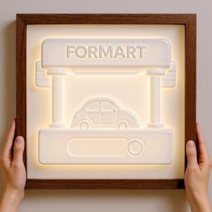 造型招牌 真空成型製作的招牌燈