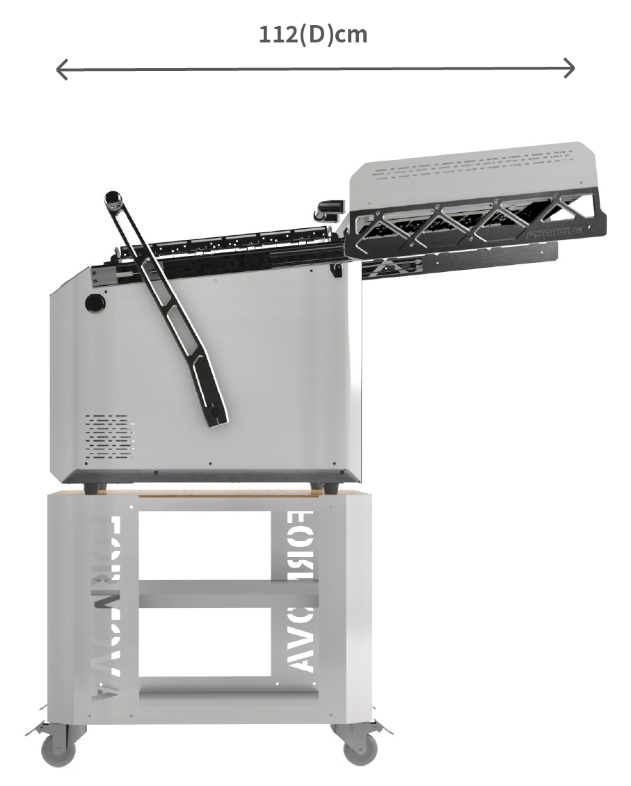 FORMOVA設備規格-07 FORMOVA機器展開總長112cm
