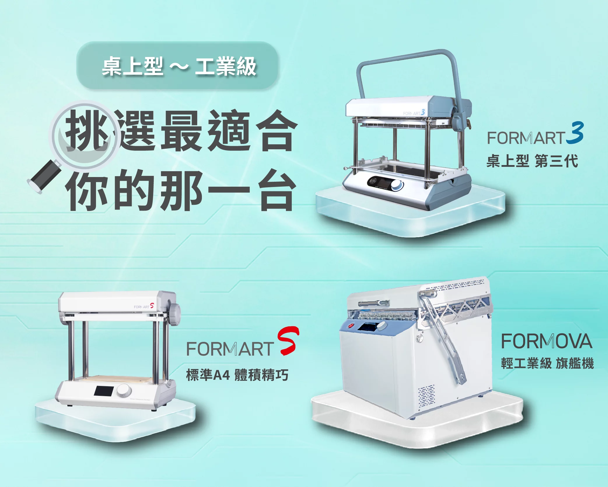 smart vacuum former