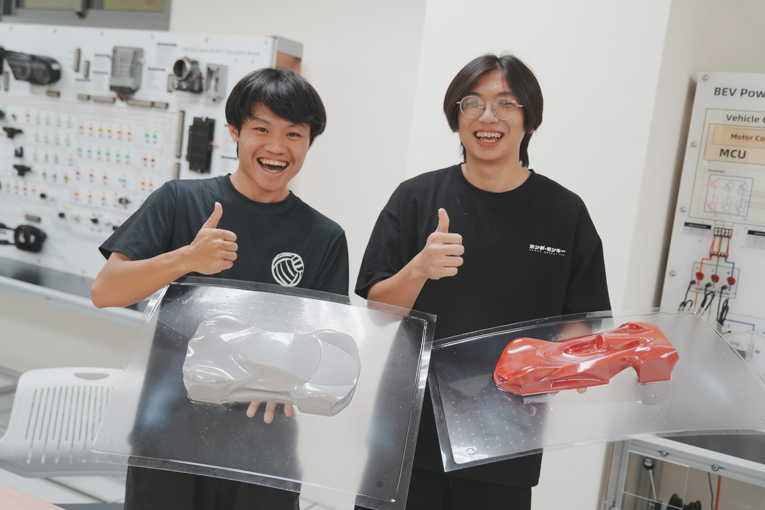 高科大學生使用FORMOVA自製專屬車殼